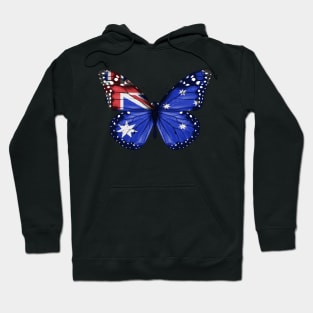 Australian Flag  Butterfly - Gift for Australian From Australia Hoodie